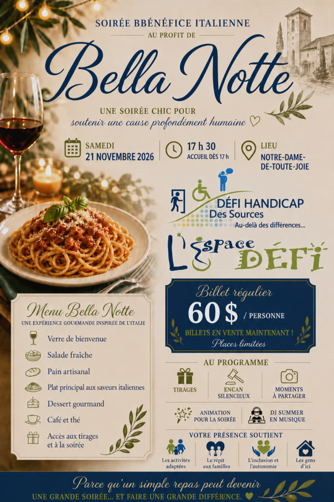 Pub souper bénéfice